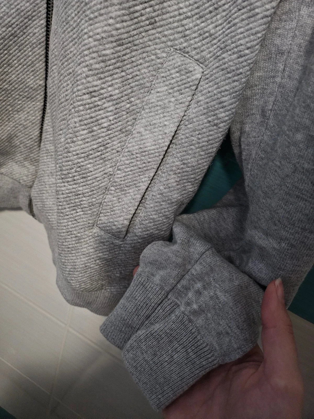 Veste cinza Jules com colete cinza – photo 4